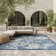 thumbnail image 1 of Nourison Aloha 9' x 12' Blue Outdoor Rug, 1 of 10