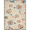 thumbnail image 1 of Nourison Aloha 9' x 12' Grey Multicolor Farmhouse Rug, 1 of 9