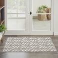 thumbnail image 1 of Nourison Aloha Indoor/Outdoor Grey 2'8" x 4' Area Rug (3x4), 1 of 9
