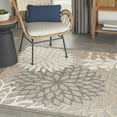 thumbnail image 1 of Nourison Aloha Floral Natural 5'3" x 5'3"square Area Rug, (5 Square), 1 of 9