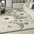 thumbnail image 1 of Nourison Aloha Indoor/Outdoor Beige 7' x 10' Area Rug, (7x10), 1 of 9