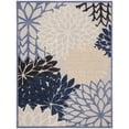 thumbnail image 1 of Nourison Aloha Indoor/Outdoor Blue/Multicolor 10' x 14' Area Rug, (10x14), 1 of 10