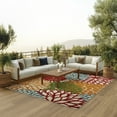 thumbnail image 1 of Nourison Aloha Indoor/Outdoor Floral  Green Area Rug, 1 of 10