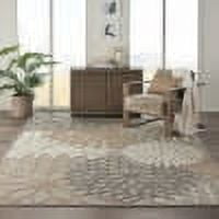 Nourison Aloha Indoor/Outdoor Floral Natural Area Rug