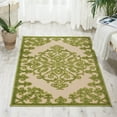thumbnail image 1 of Nourison Aloha Indoor/Outdoor Green 2'8" x 4' Area Rug, (3x4), 1 of 7