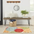 thumbnail image 1 of Nourison Aloha Indoor/Outdoor Green 3' x 5' Area Rug, (3x5), 1 of 10