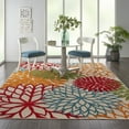 thumbnail image 1 of Nourison Aloha Indoor/Outdoor Green 6' x 9' Area Rug, (6x9), 1 of 10