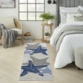 thumbnail image 1 of Nourison Aloha Indoor/Outdoor Grey/Multi 2'3" x 8' Area Rug (2x8), 1 of 8