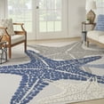 thumbnail image 1 of Nourison Aloha Indoor/Outdoor Grey/Multi 7'10" x 10'6" Area Rug (8x11), 1 of 9