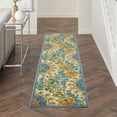 thumbnail image 1 of Nourison Aloha Indoor/Outdoor Multicolor 2'3" x 12' Area Rug, (2x12), 1 of 8