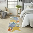 thumbnail image 1 of Nourison Aloha Indoor/Outdoor Multicolor 2' x 6' Area Rug (2x6), 1 of 8
