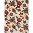 thumbnail image 1 of Nourison Aloha Indoor/Outdoor Multicolor 5'3" x 7'5" Area Rug, (5x7), 1 of 10