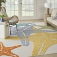 thumbnail image 1 of Nourison Aloha Indoor/Outdoor Multicolor 7'10" x 10'6" Area Rug (8x11), 1 of 9