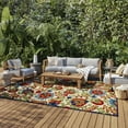 thumbnail image 1 of Nourison Aloha Indoor/Outdoor Multicolor 9'6" x 13' Area Rug, (10x13), 1 of 15