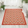 thumbnail image 1 of Nourison Aloha Indoor/Outdoor Red 2'8" x 4' Area Rug, (3x4), 1 of 7
