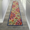 thumbnail image 1 of Nourison Aloha Indoor/Outdoor Red/Multi 2'3" x 12' Area Rug, (2x12), 1 of 9