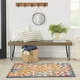 thumbnail image 1 of Nourison Aloha Indoor/Outdoor Transitional French Country Multicolor 3' x 5' Area Rug, (3' x 5'), 1 of 9