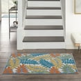 thumbnail image 1 of Nourison Aloha Indoor/Outdoor Tropical Botanical Ivory/Multi 2'8" x 4' Area Rug, (3' x4'), 1 of 8