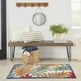 thumbnail image 1 of Nourison Aloha Indoor/Outdoor Tropical Botanical Multicolor 3' x 5' Area Rug, (3' x 5'), 1 of 9