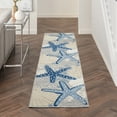 thumbnail image 1 of Nourison Aloha Indoor/outdoor Tropical  Blue/Grey Area Rug, 1 of 8