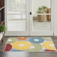 thumbnail image 1 of Nourison Aloha Indoor/Outdoor Multicolor 2'8" x 4' Area Rug (2x4), 1 of 10
