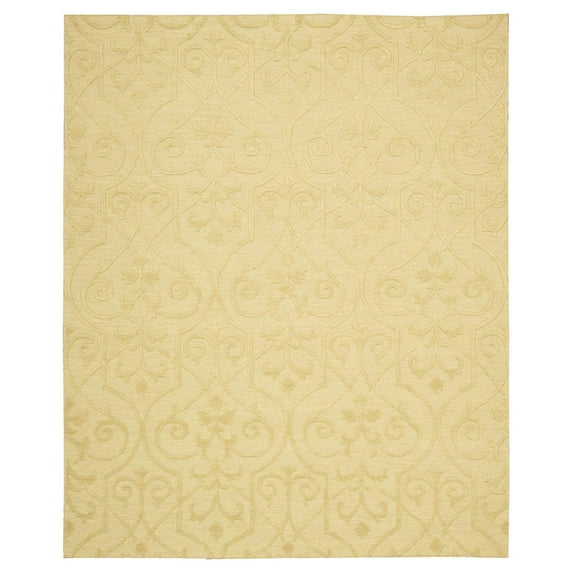 Nourison Ambrose Straw Area Rug AMB02 3'9" x 5'9"