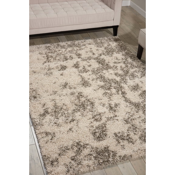 Nourison Amore Abstract Cobblestone 5'3" x 7'5" Area Rug, (5x7)