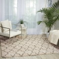 thumbnail image 1 of Nourison Amore Cream Shag Area Rug, 1 of 9