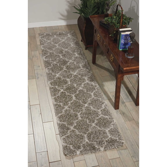 Nourison Amore Bohemian Stone 2'2" x 10' Area Rug, (2x10)
