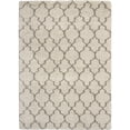 thumbnail image 1 of Nourison Amore Cream Shag Area Rug AMOR2 3'11" x 5'11", 1 of 9