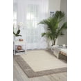 thumbnail image 1 of Nourison Amore 7'10" x 10'10" Ivory/Silver Shag Indoor Rug, 1 of 4