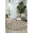 thumbnail image 1 of Nourison Amore Stone Shag Area Rug AMOR2 6'7" x 6'7", 1 of 6