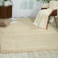 thumbnail image 1 of Nourison Amore Solid Cream 3'11" x 5'11" Area Rug, (4x6), 1 of 7