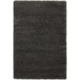 thumbnail image 1 of Nourison Amore Solid Shag Dark Grey 7'10" x 10'10" Area Rug, (8' x 11'), 1 of 4