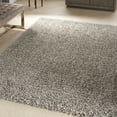 thumbnail image 1 of Nourison Amore Solid Shag Stone 5'3" x 7'5" Area Rug, (5' x 8'), 1 of 8
