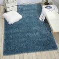 thumbnail image 1 of Nourison Amore Solid Slate Blue 5'3" x 7'5" Area Rug, (5x7), 1 of 6