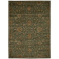 thumbnail image 1 of Nourison Ancient Times Area Rug Teal 3'9" x 5'9" 4' x 6' Indoor Living Room Blue, 1 of 5