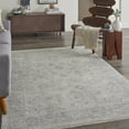 thumbnail image 1 of Nourison Asher Persian Light Grey 5'3" x 7'8" Area Rug, (5x8), 1 of 9