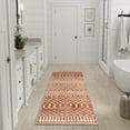 thumbnail image 1 of Nourison Astra Machine Washable 2' x 6' Copper Bohemian Indoor Rug, 1 of 8
