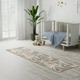 thumbnail image 1 of Nourison Astra Machine Washable 2' x 6' Ivory Kids Indoor Rug, 1 of 8