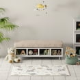 thumbnail image 1 of Nourison Astra Machine Washable 3'3" x 5' Ivory Multicolor Kids Indoor Rug, 1 of 8