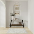 thumbnail image 1 of Nourison Astra Machine Washable 3'3" x 5' Grey Vintage Indoor Rug, 1 of 8