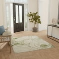 thumbnail image 1 of Nourison Astra Machine Washable 5'3" x 7' Beige Green Modern Indoor Rug, 1 of 10