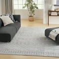 thumbnail image 1 of Nourison Astra Machine Washable 6' x 9' Grey Bohemian Indoor Rug, 1 of 9