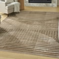 thumbnail image 1 of Nourison Astra Machine Washable 7'10" x 10' Latte Mid-Century Modern Indoor Rug, 1 of 9