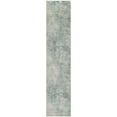thumbnail image 1 of Nourison Astra Machine Washable Abstract Blue Ivory 2'2" x 8' Area Rug (2x8), 1 of 9