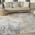 thumbnail image 1 of Nourison Astra Machine Washable Abstract Multicolor 7'10" x 10' Area Rug (8x10), 1 of 9