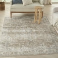 thumbnail image 1 of Nourison Astra Machine Washable Bohemian Beige 5'3" x 7' Area Rug, (5x7), 1 of 9