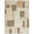thumbnail image 1 of Nourison Astra Machine Washable Geometric Beige Multicolor 5'3" x 7' Area Rug, (5x7), 1 of 10