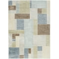 thumbnail image 1 of Nourison Astra Machine Washable Geometric Blue Green Multi 5'3" x 7' Area Rug, (5x7), 1 of 10